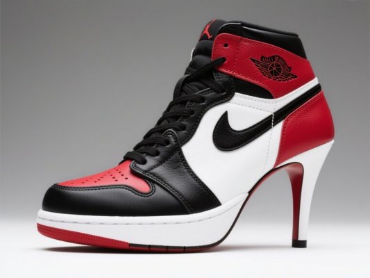 Jordan 1 High Heels