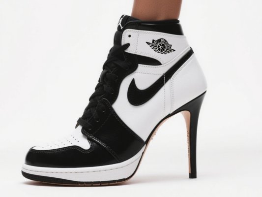 Jordan Nike High Heels