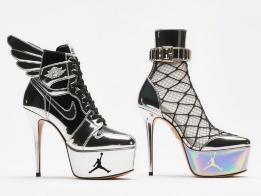 Jordan Sneaker Heels