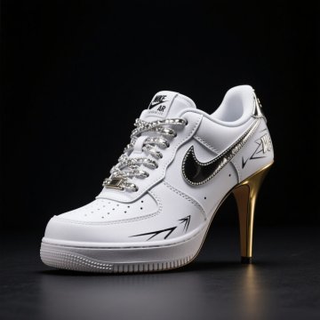 Nike Air Force 1 High Heels