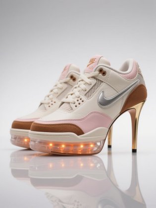 Nike High Heel Sneakers Women