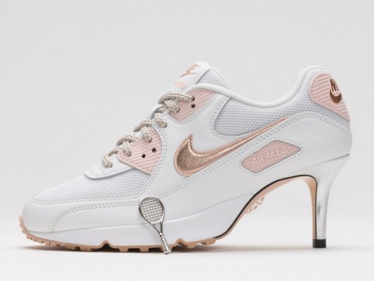 Nike High Heel Tennis Shoes