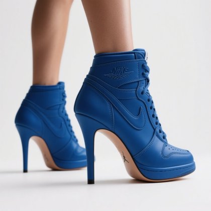 Nike High Tops Heels