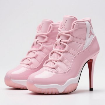 Pink Nike High Heels