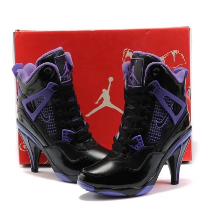 Air Jordan 4 Heels Shoes - Women's High Heel Footwear for Ladies Product Detail 1