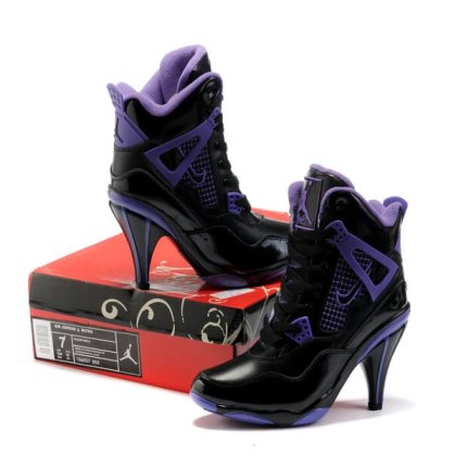 Air Jordan 4 Heels Shoes - Women's High Heel Footwear for Ladies Product Detail 2