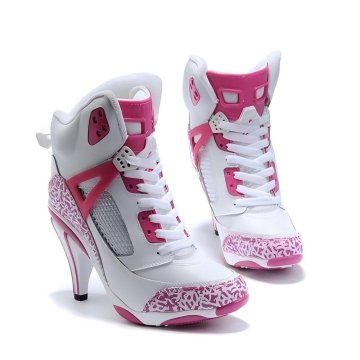 Air Jordan 5 Pink High Heels