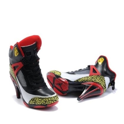 Air Jordan 5 Retro Black Women's High Heels Product Detail 1 Air Jordan 5 Retro Black Women's High Heels Product Detail 1