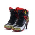 Air Jordan 5 Retro Black Women's High Heels