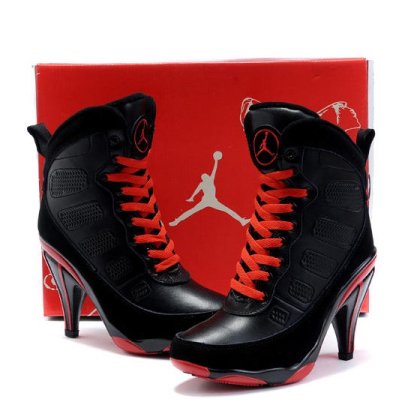 Air Jordan 9 Retro Cool Black High-Top Heels Product Detail 1