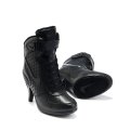 Black High Top Air Force Ones: Nike Heels