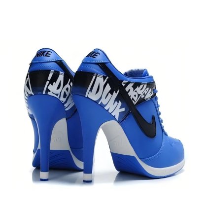 Blue Nike Dunk Heels: Women's High Heels Product Detail 2