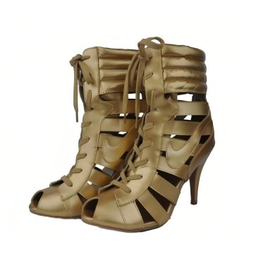 Bronze High Heel Sandals