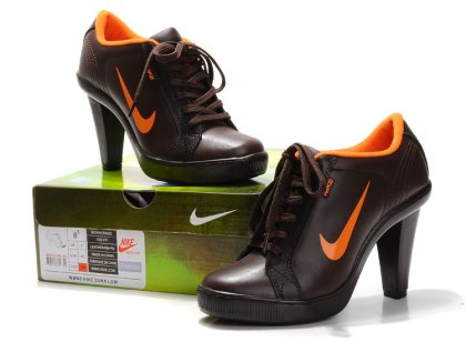 Brown Heel Pumps: Nike High Heels for Women Product Detail 1 Brown Heel Pumps: Nike High Heels for Women Product Detail 1