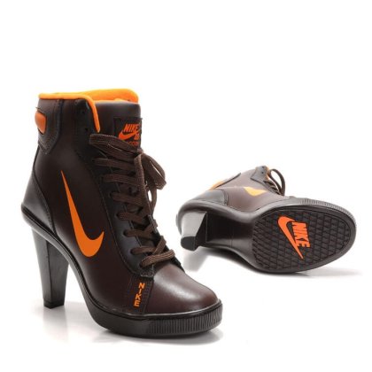 Chocolate High Heel Pumps: Nike SB