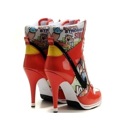 High Heels Shoes Sailor Popeye Product Detail 1