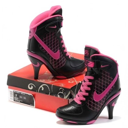 High Top Air Force 1 Heels Sneaker Product Detail 1 High Top Air Force 1 Heels Sneaker Product Detail 1