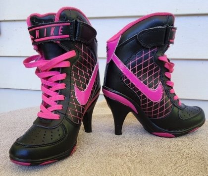 High Top Air Force 1 Heels Sneaker Product Detail 3