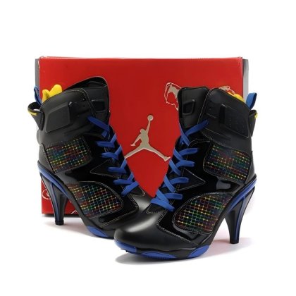 Jordan 6 High Heels: Sneaker Style Meets Fashion Heels Product Detail 1