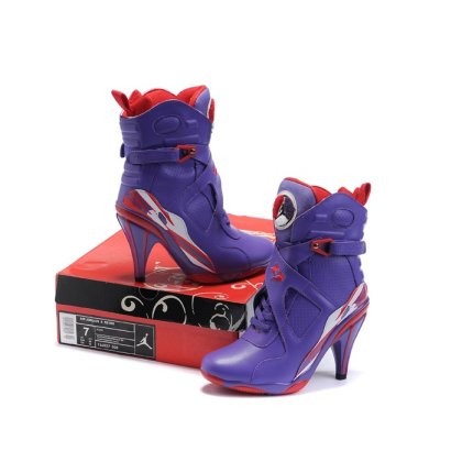 Jordan Women's Purple High Heels Product Detail 1 Jordan Women's Purple High Heels Product Detail 1