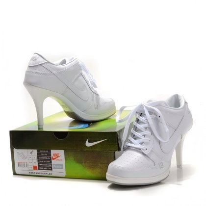 Nike SB Dunk Low White Heels Product Detail 2
