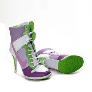 Purple High Heels
