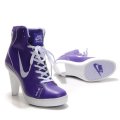 Purple Nike Dunk High Heel Pumps