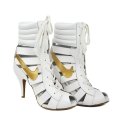 White High Heel Sandals