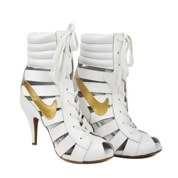 White High Heel Sandals