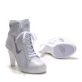 White Nike High Heels: Women’s Dunk High