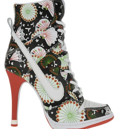 Stylish Women's High-Top Sneaker Heels Product Detail 2