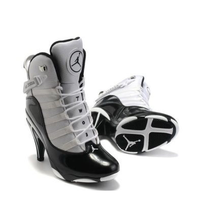 Women's White High Heel Shoes: Air Jordan 6 Heels for Women