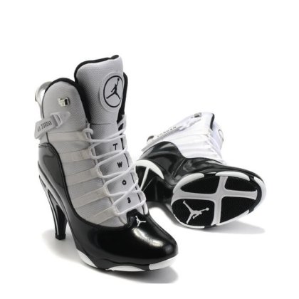 Women\'s White High Heel Shoes: Air Jordan 6 Heels for Women